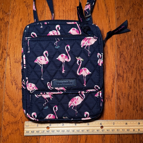Vera Bradley | EUC Flamingo Print Crossbody Bag - Picture 6 of 7